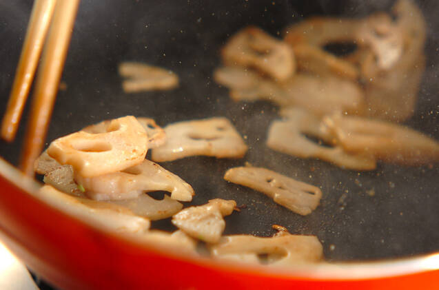 レンコンサラダの作り方の手順2