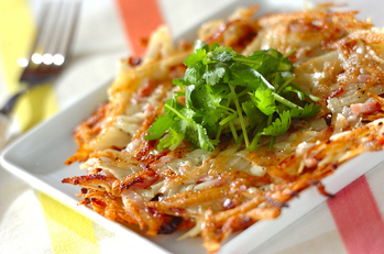 ベーコンチーズガレット