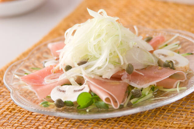 生ハムのサラダ