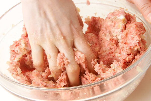 リングハンバーグの作り方の手順6