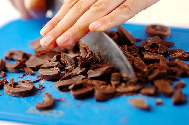 ホットチョコベリージャムの作り方の手順1