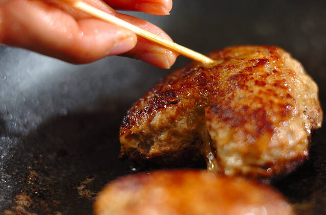 バレンタインハンバーグの作り方の手順7