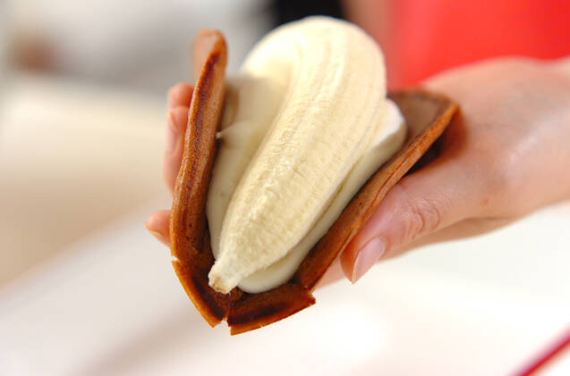 ココアバナナオムレットの作り方の手順5