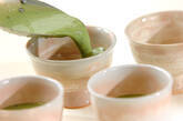 抹茶豆乳プリンの作り方5