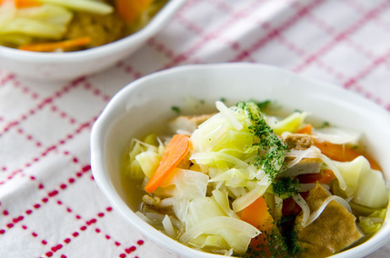 春キャベツのスープ煮