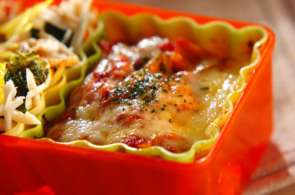 カボチャのミートソースグラタン