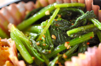 ホウレン草のナムル