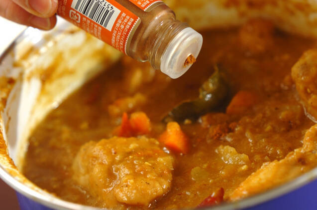 チキンカレーの作り方の手順12