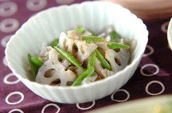 レンコンの山椒きんぴら