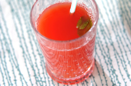 スイカのぜいたくジュース