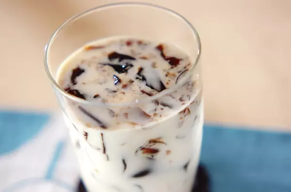 コーヒーゼリー牛乳