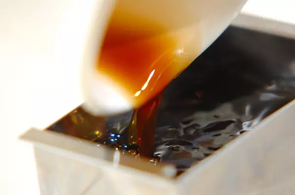 コーヒーゼリー牛乳の作り方2