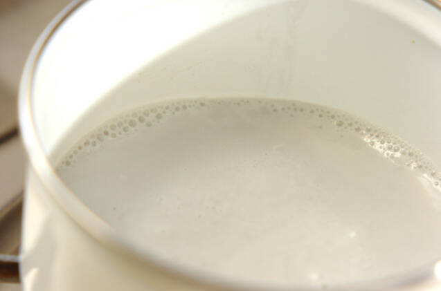 白玉入りココナッツ汁の作り方の手順3