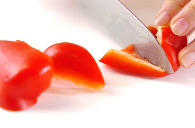 タコのガーリック炒めの作り方の手順2