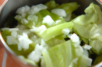 キャベツのマリネ