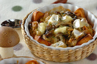 カマンベールチーズのパングラタン