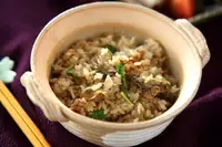 旨みたっぷり！炊飯器でカキご飯