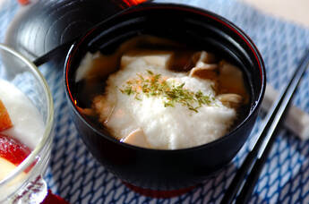 具だくさんとろろ汁