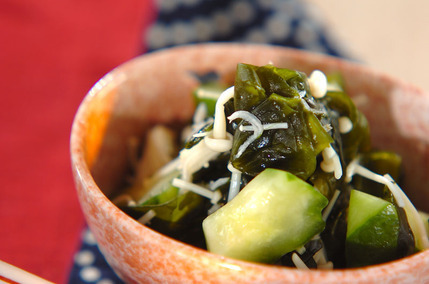 ワカメの甘酢和え