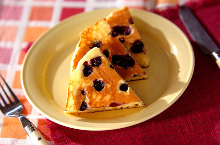 ブルーベリーパンケーキ