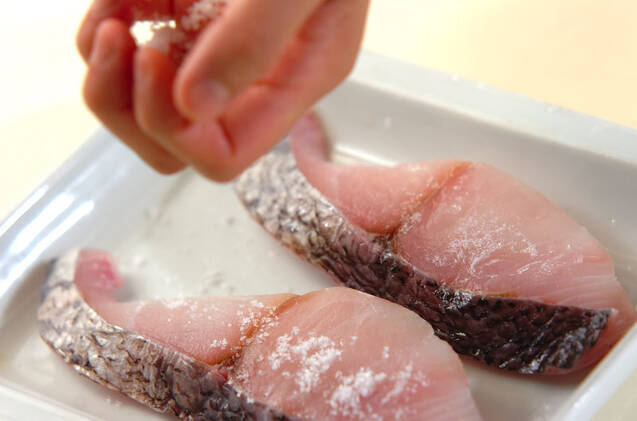 鯛の塩焼きの作り方の手順1