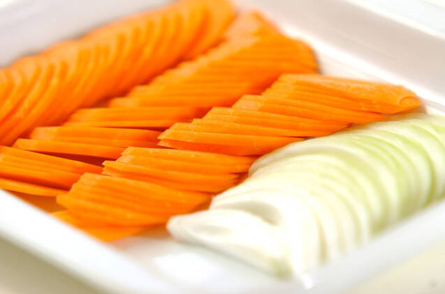 ニンジンの優しいポタージュの作り方の手順1