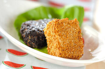 豆腐のゴマ揚げ