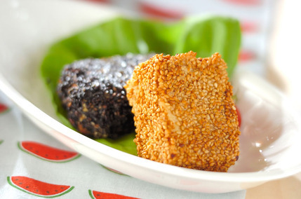 豆腐のゴマ揚げ
