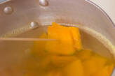 カボチャのみそ汁の作り方2