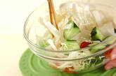梨と白菜のサラダの作り方6