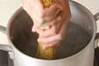 豆腐の黒ゴマパスタの作り方の手順8