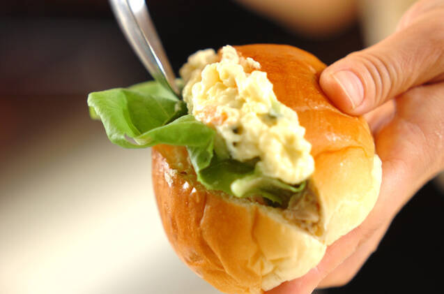 ポテサラサンドの作り方の手順2