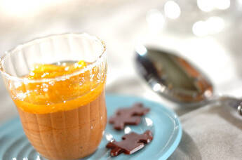 オレンジチョコムース