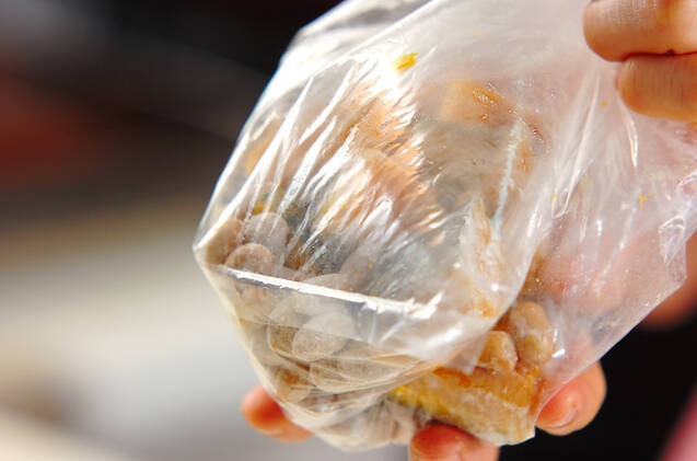 血行促進☆カボチャと大豆の甘辛炒めの作り方の手順3