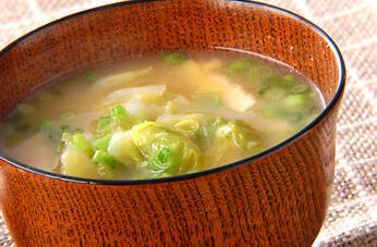 キャベツのみそ汁