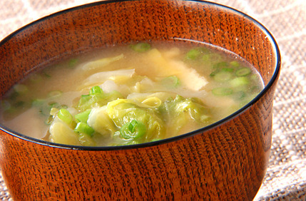 キャベツのみそ汁