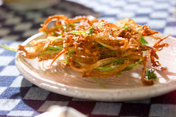 玉ネギのかき揚げ