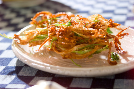 玉ネギのかき揚げ