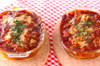 市販のデミグラス缶で！簡単チキンドリア