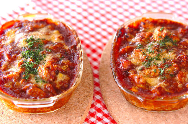 市販のデミグラス缶で！簡単チキンドリア