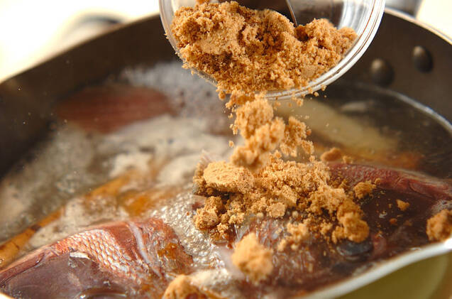 鯛とゴボウのあら炊きの作り方の手順4
