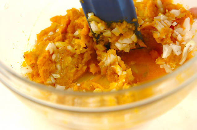 豚肉のパンプキンチーズ巻きの作り方の手順4