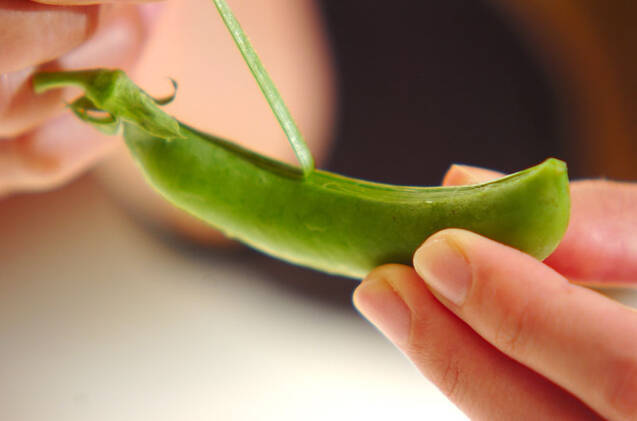 菜の花とチキンのシーザーサラダの作り方の手順2