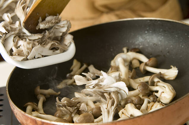 キノコバターしょうゆの作り方の手順3