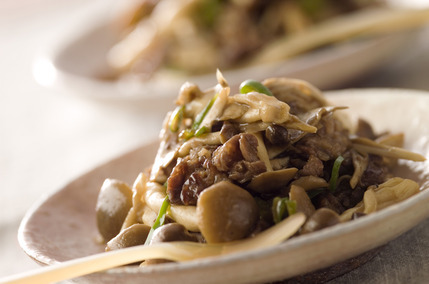 キノコバターしょうゆ