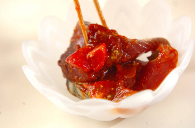 カツオのピリ辛漬けの作り方の手順2