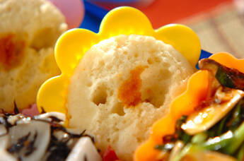 肉まん風蒸しパン