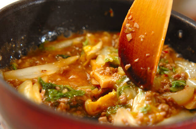 マーボー白菜の作り方の手順9