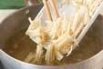 エノキの吸い物の作り方3