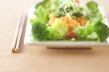 エビのピリ辛マヨ炒め